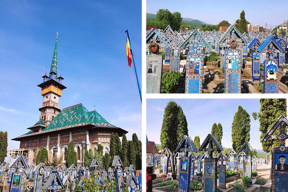 Der „Fröhliche Friedhof“ von Sapanța, Landkreis Maramures